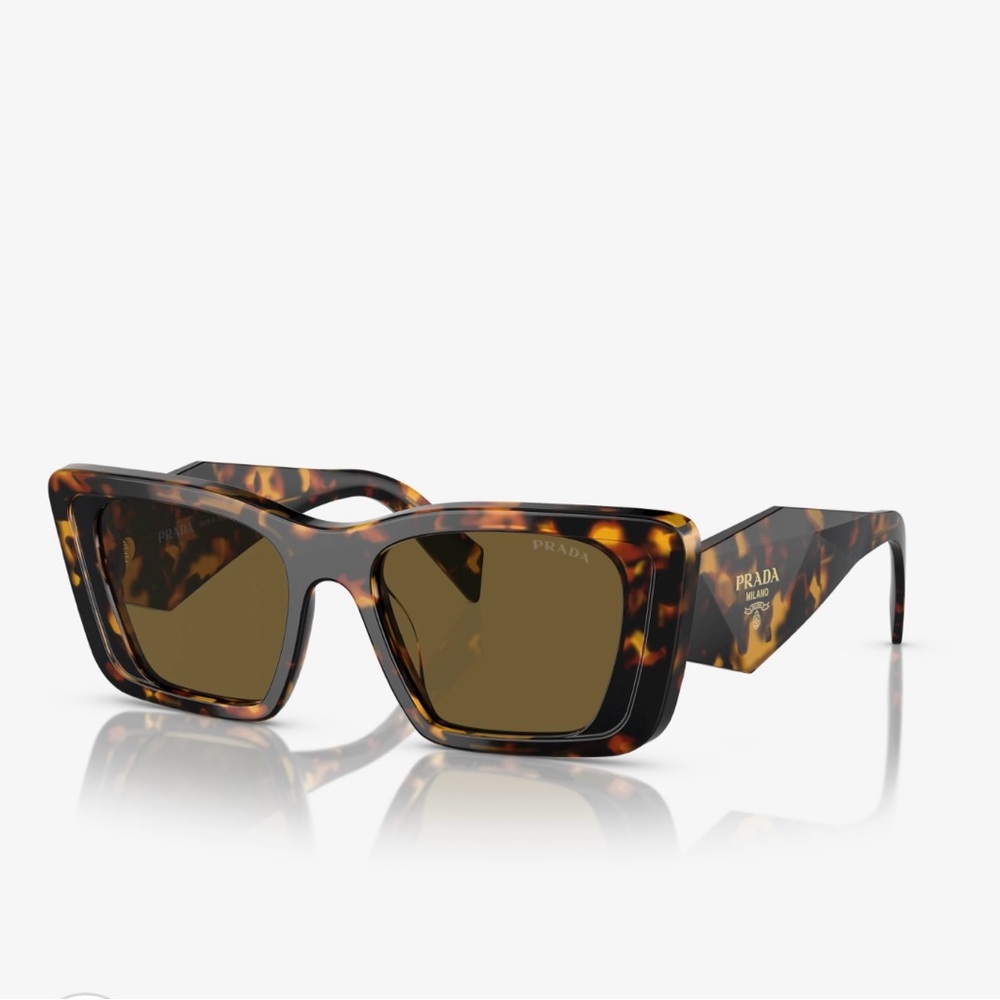Prada Brown Tortoise Sunglasses